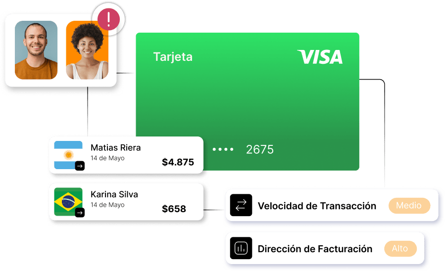 Detección de velocidades de transacciones en pagos