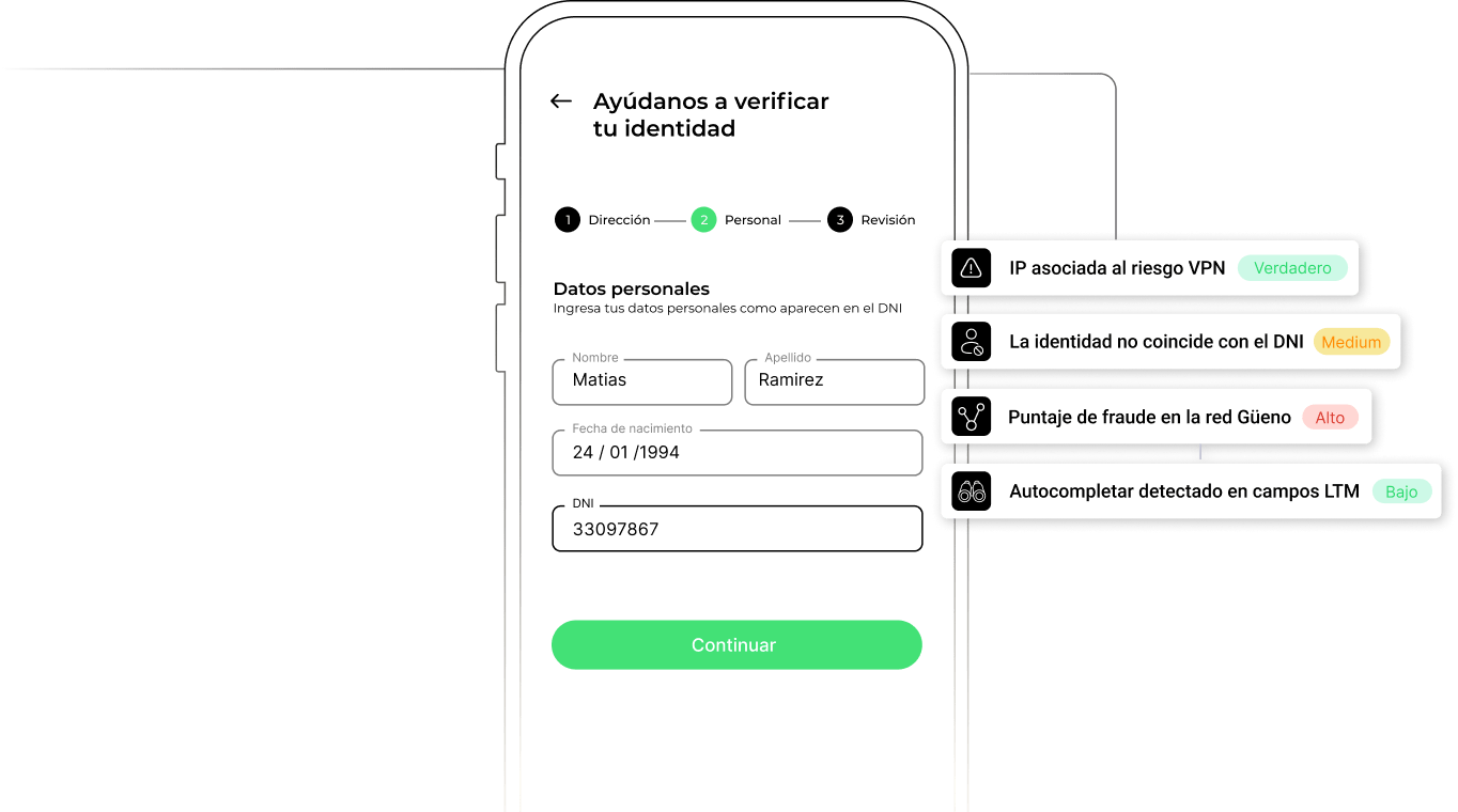 Verificação de identidade